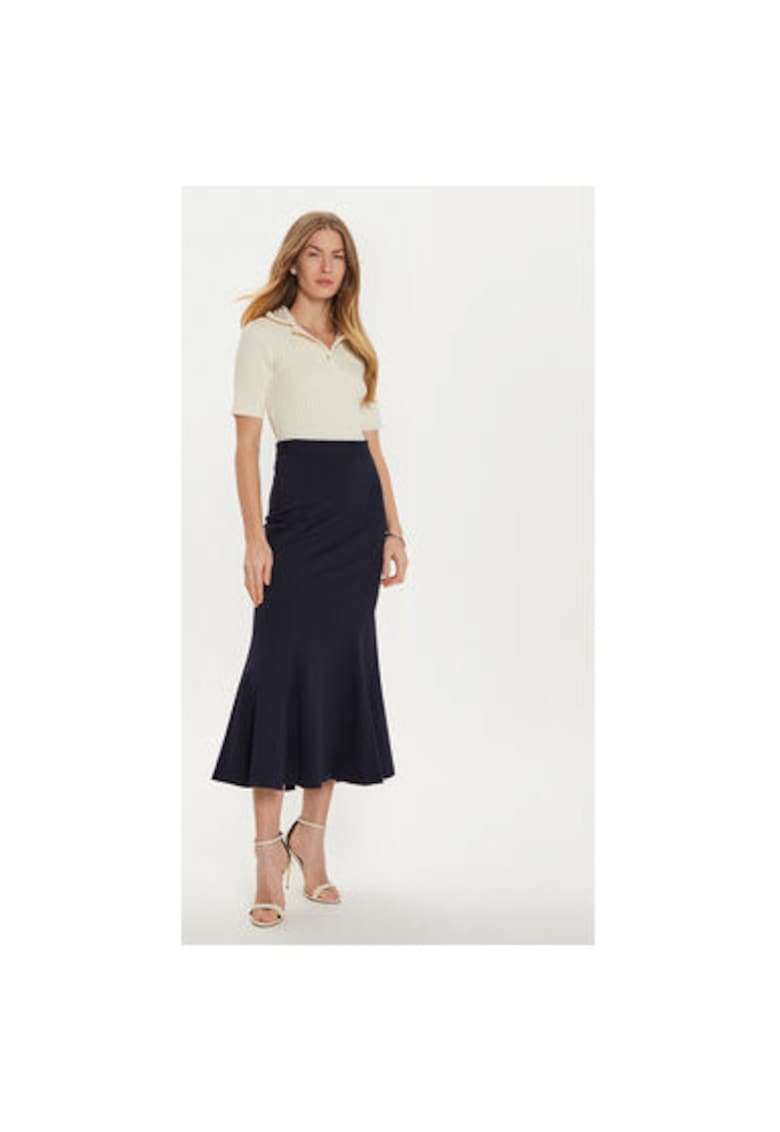 Fusta dama - 304956201 - Viscoza/Poliamida - Negru