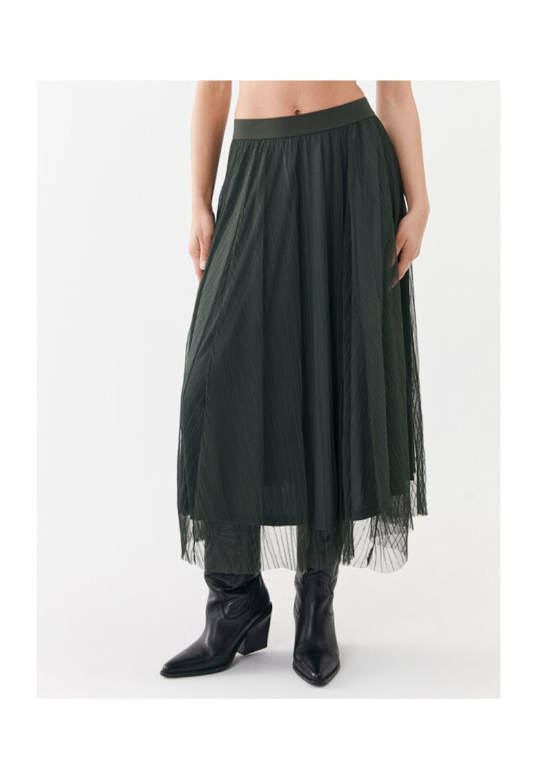 Fusta dama - 302983186 - Poliester - Verde - Verde