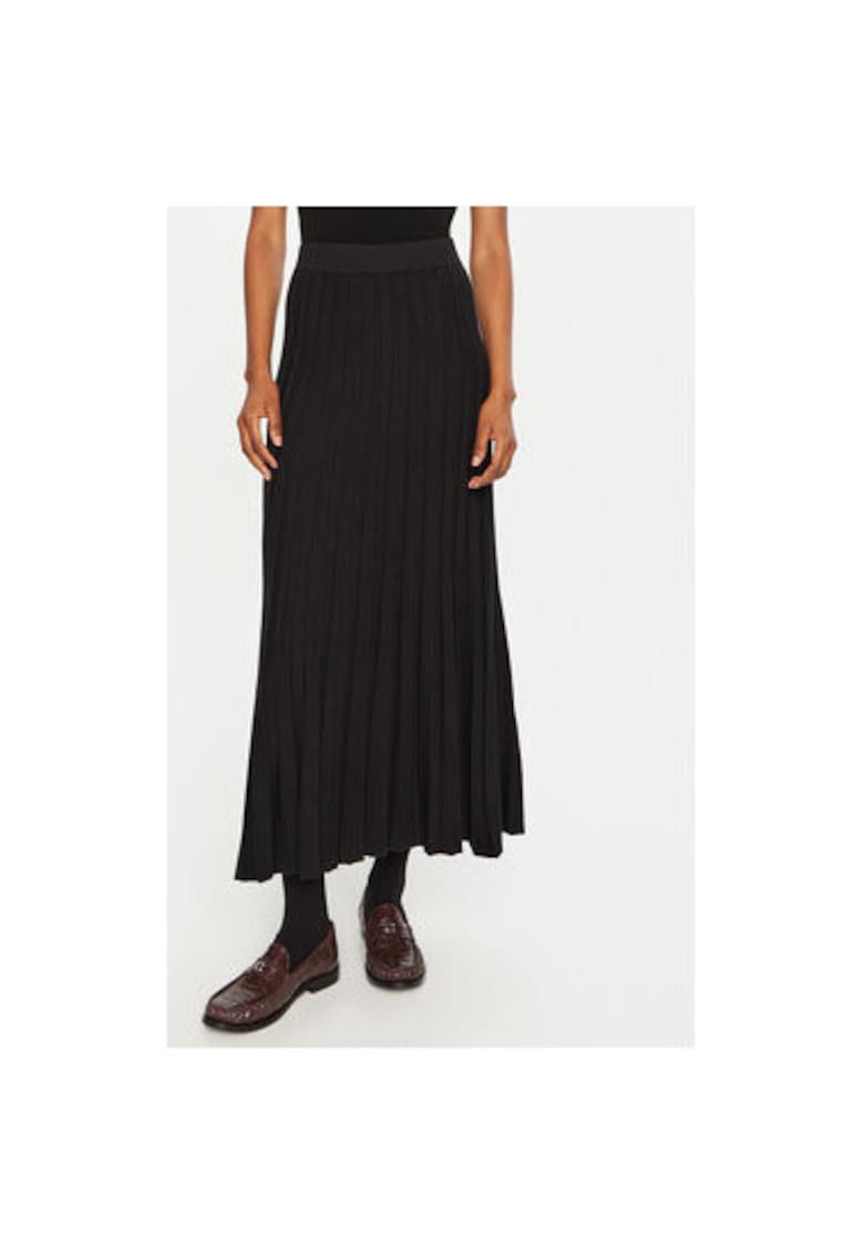 Fusta dama -  304525469 - Viscoza/Poliester - 40 EU - Negru