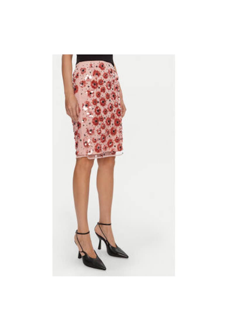 Fusta dama - 304472985 - Poliester reciclat - Roz