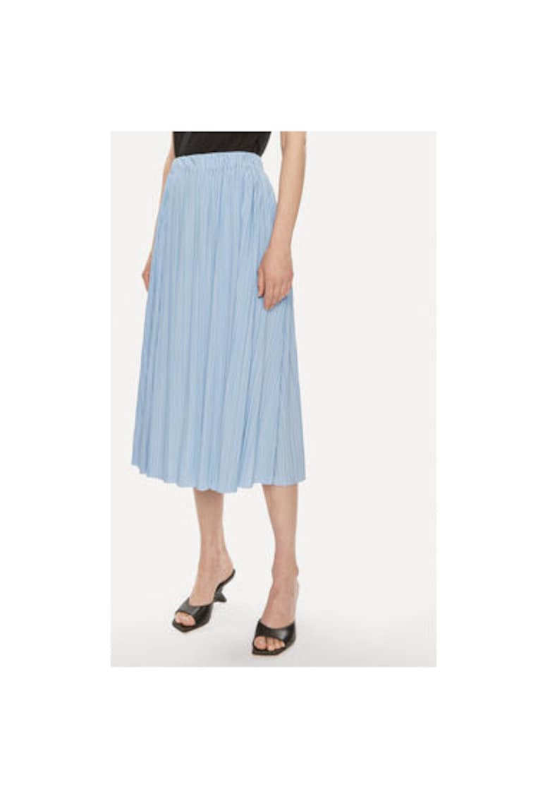 Fusta dama - 303647612 - Poliester - Albastru - Albastru