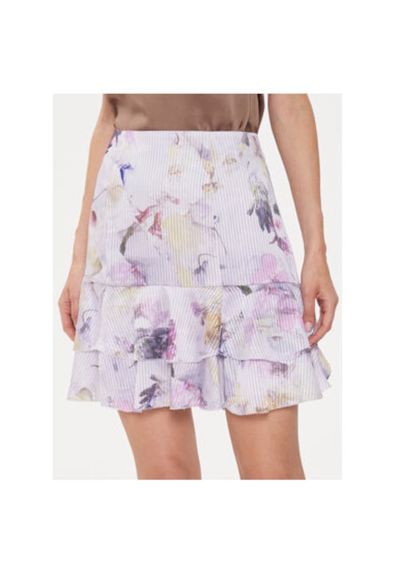 Fusta dama - 303832360 - Poliester - Violet