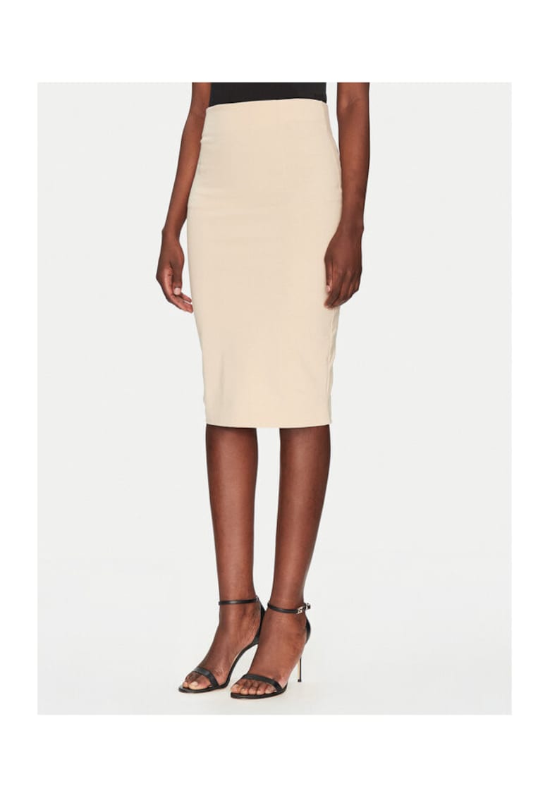 Fusta dama - 305389350 - Viscoza/Poliamida - Bej - Bej