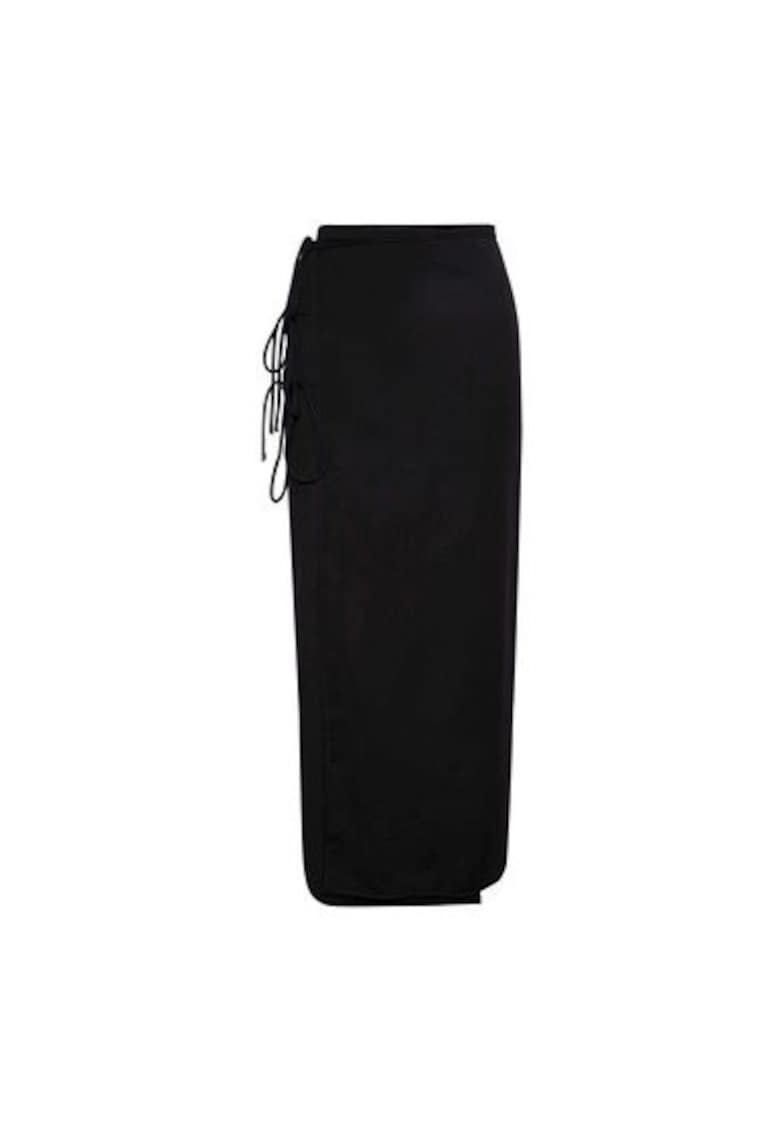 Fusta Dama -  302973132 - Viscoza - Poliester - Negru