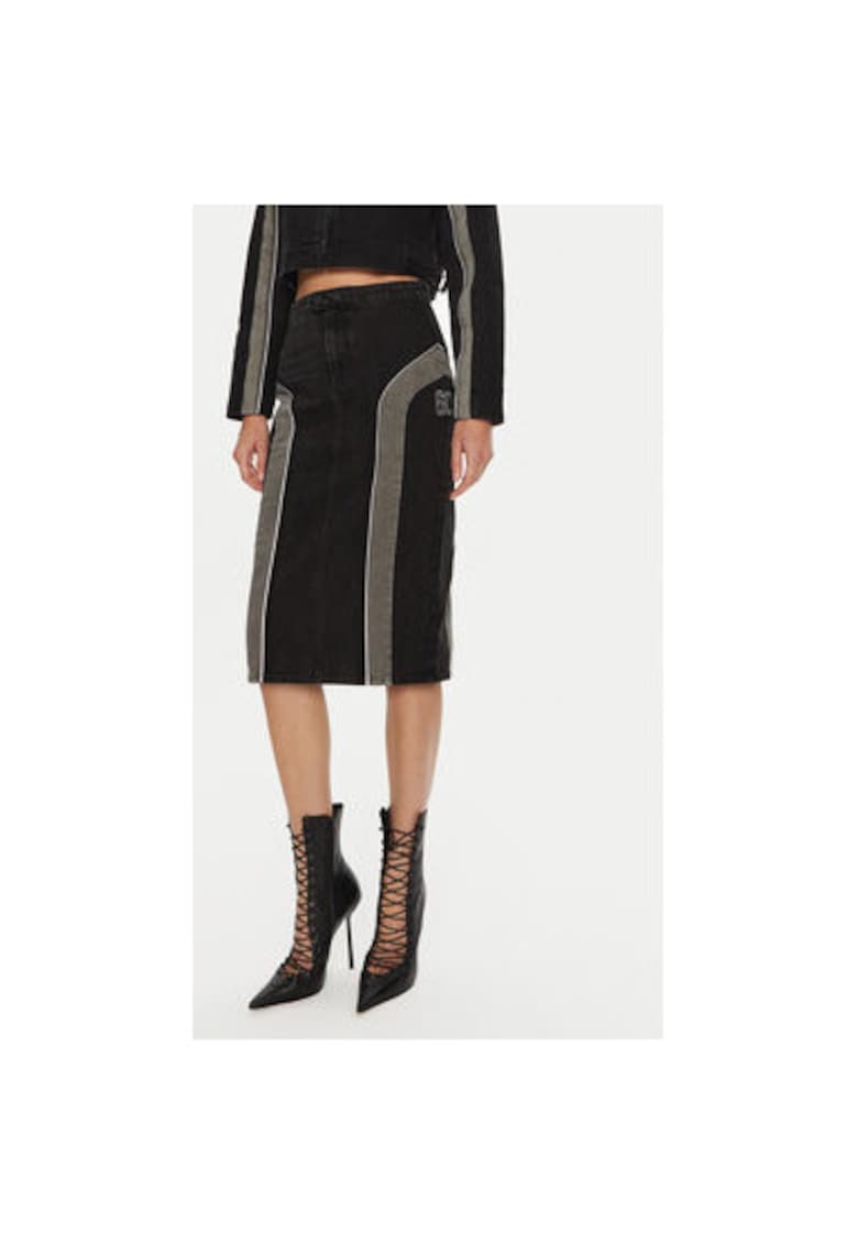 Fusta dama - 304759802 - Bumbac - Negru Fusta dama - 304759802 - Bumbac - Negru