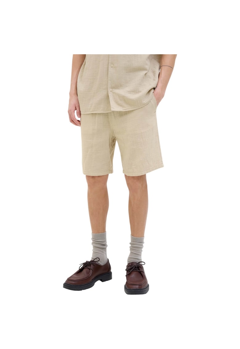 Short JACK &JONES Aiden Patras 42753 - Bej