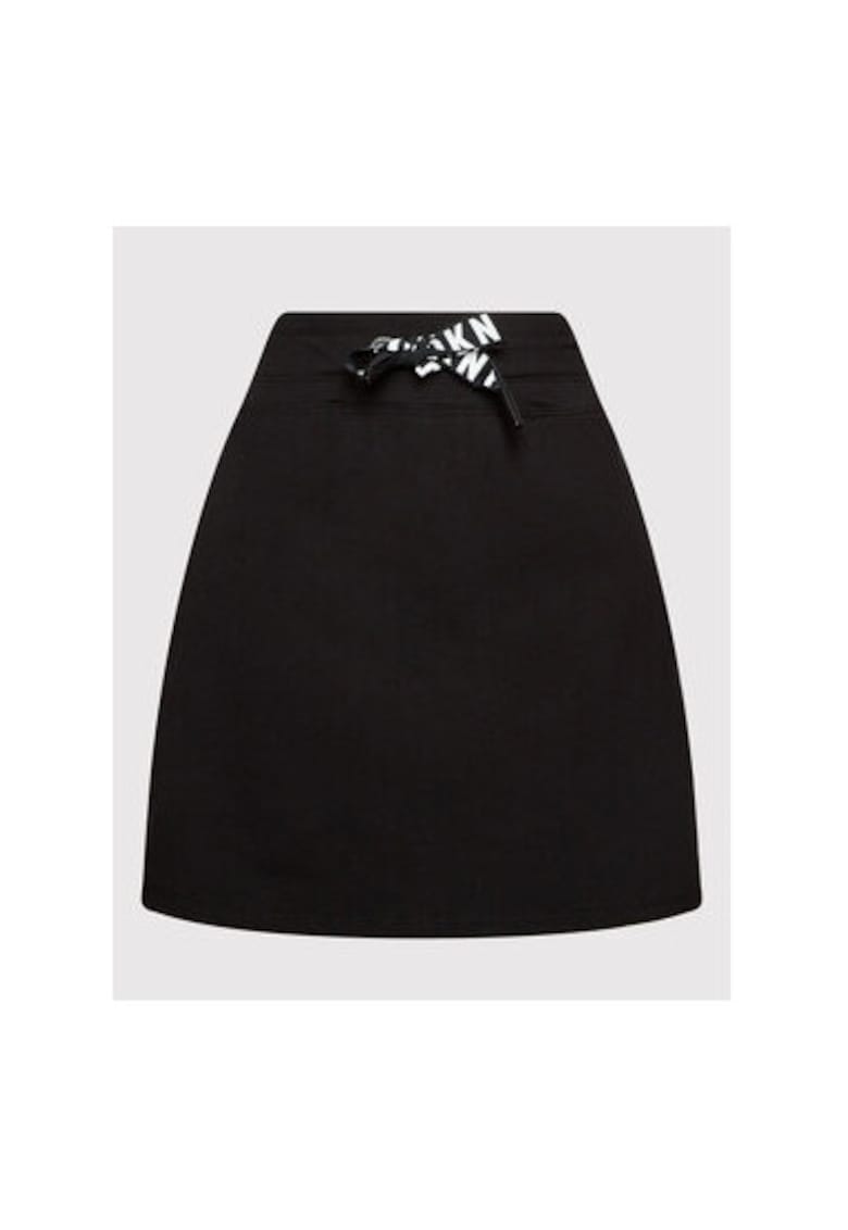 Fusta dama - 300151914 - Bumbac - Negru