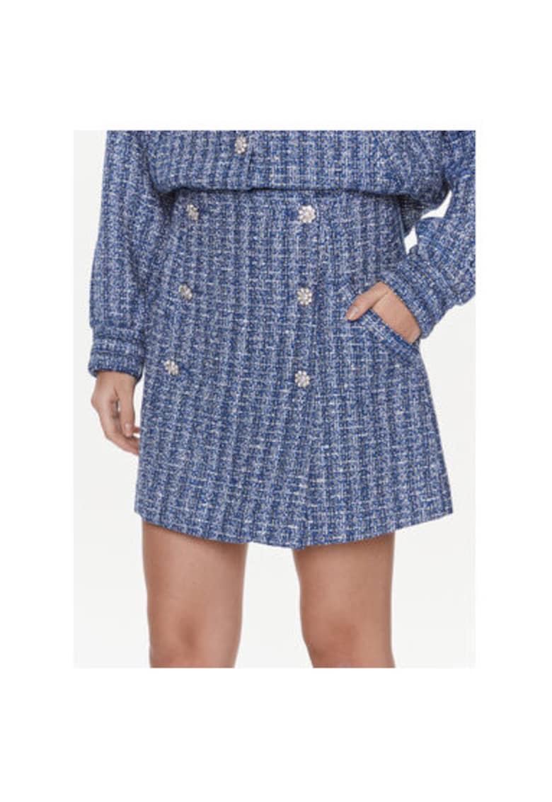 Fusta dama -  303543211 - Bumbac/Viscoza/Poliester - Albastru