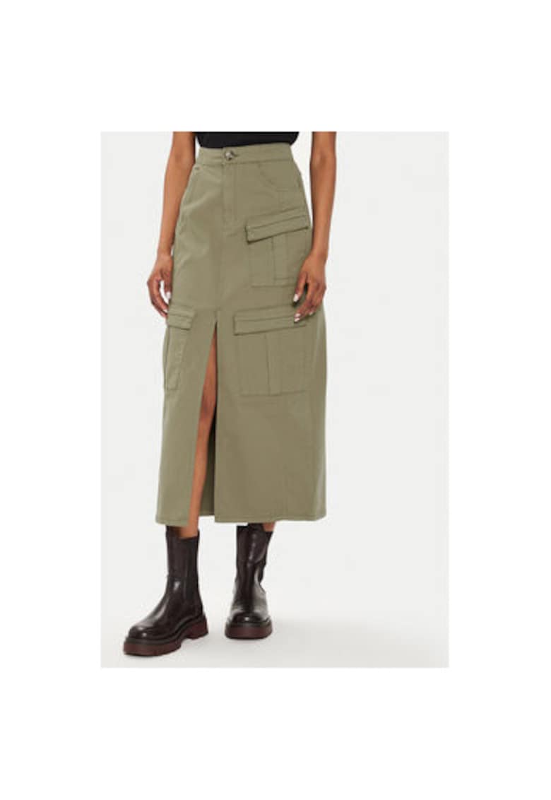 Fusta dama -  302655946 - Bumbac - Verde