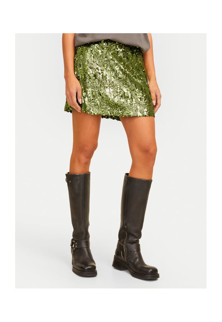 Fusta dama - 304819490 - Poliester - Verde - Verde