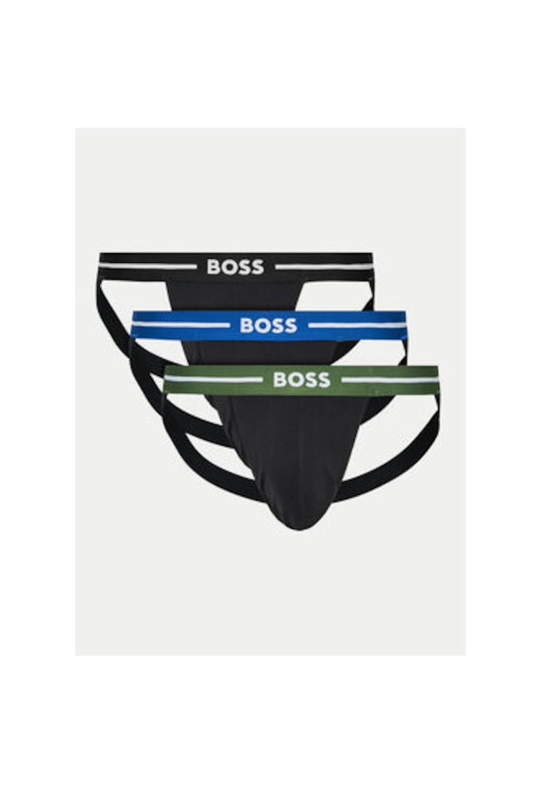 Set 3 slipuri barbati -  303672157 - Bumbac - Multicolor