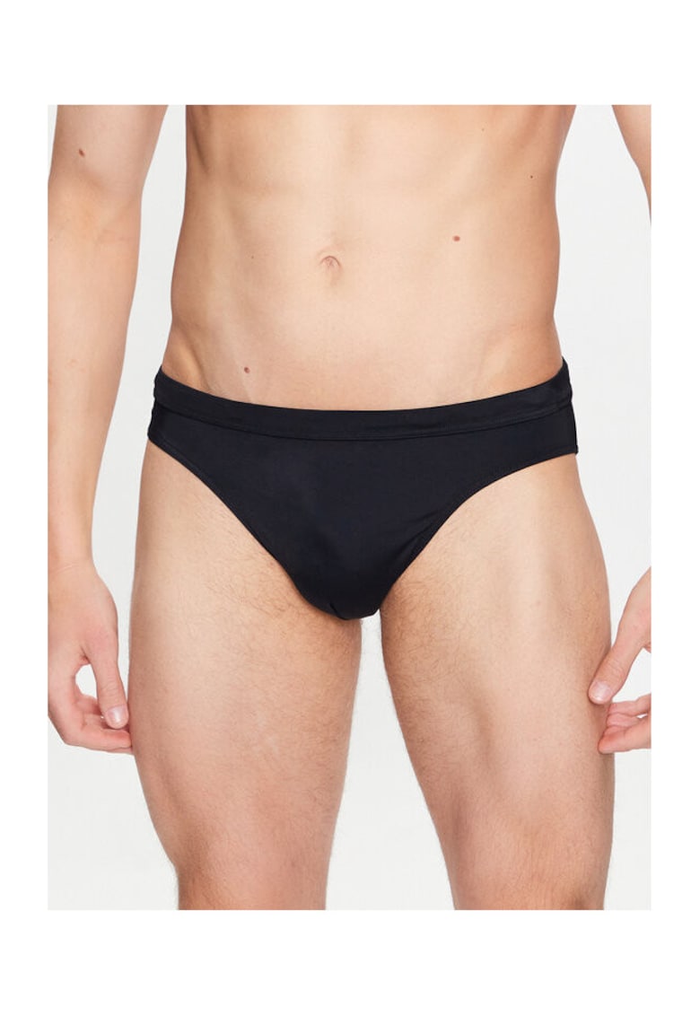 Slip barbati - 301855545 - Poliamida/Elastan - Negru - Negru