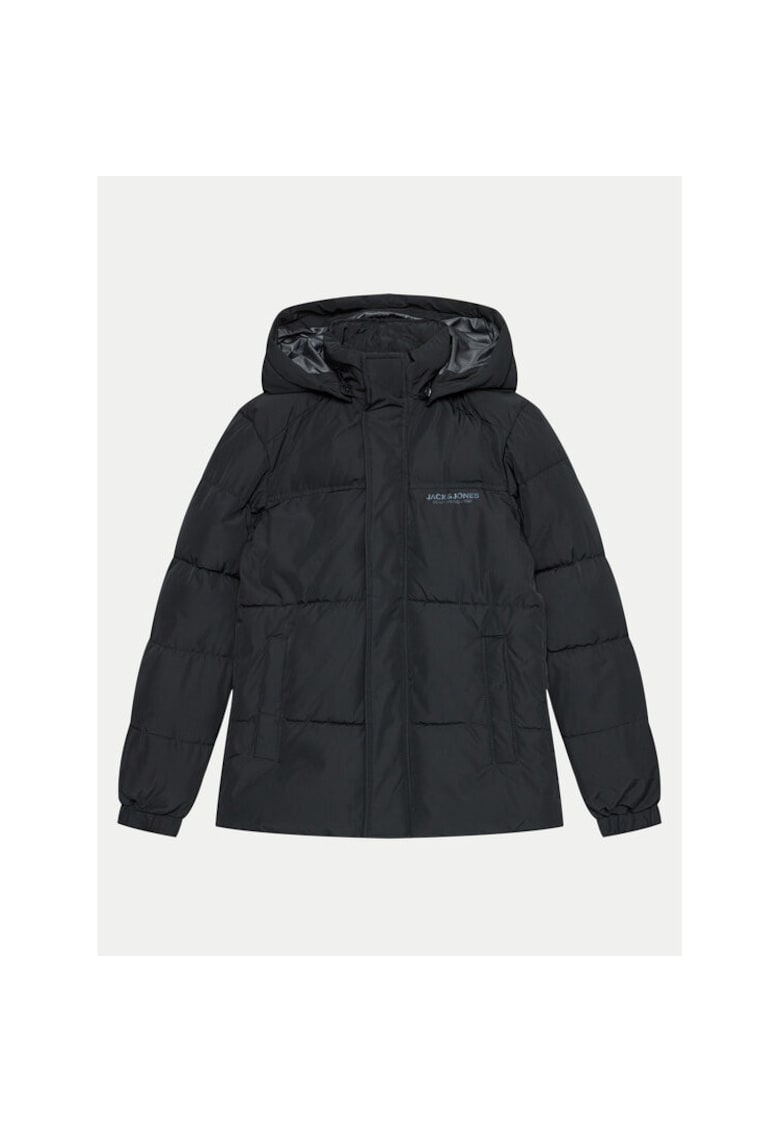 Geaca baieti - 304388620 - Poliester - Negru - Negru