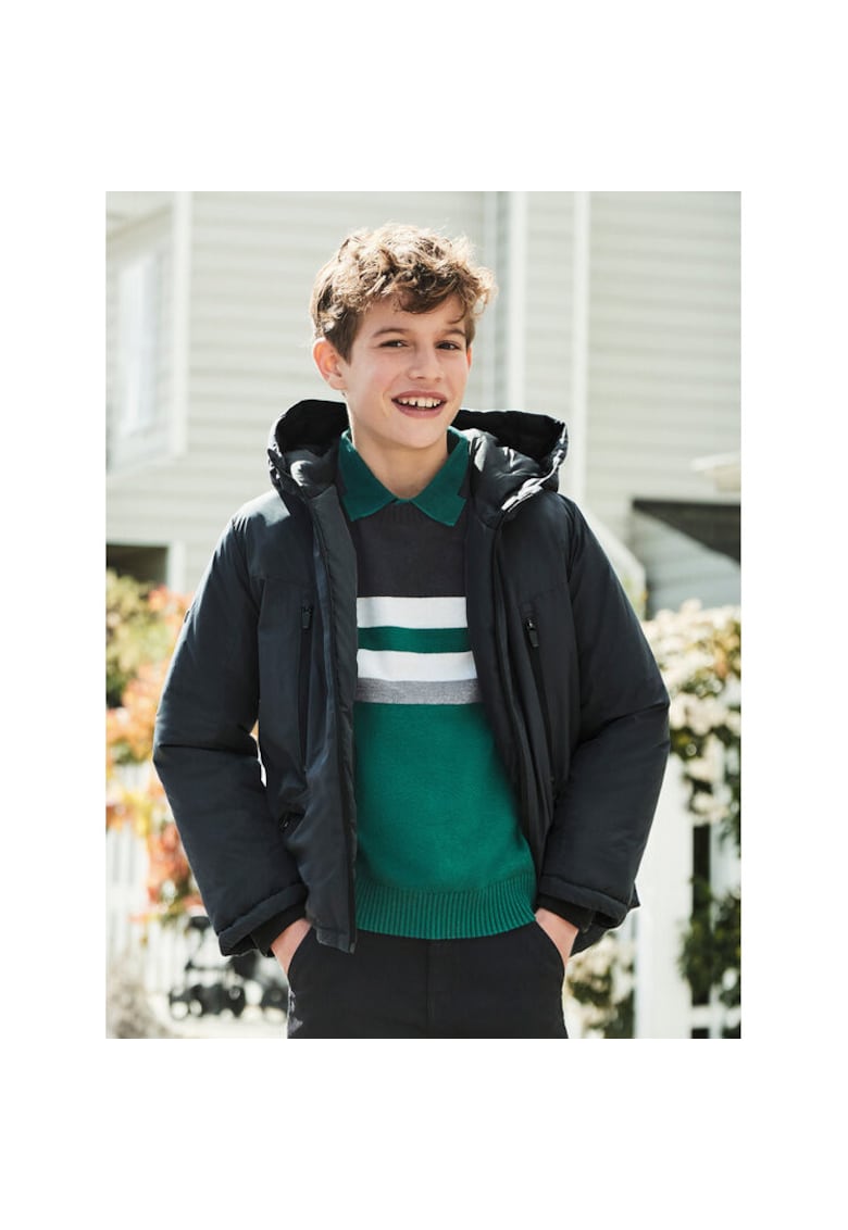 Geaca baieti - 304297663 - Poliester - Gri