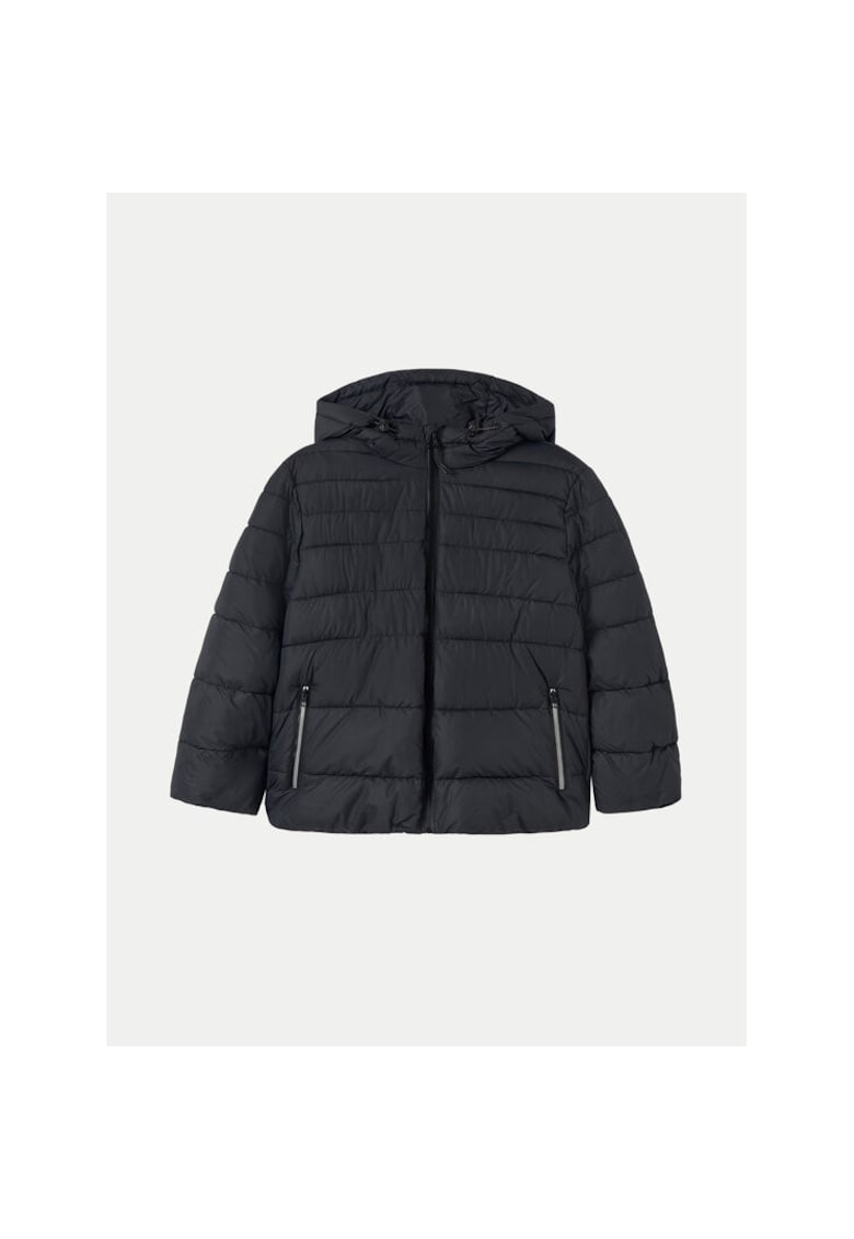 Geaca baieti - 304297632 - Poliester reciclat - Gri