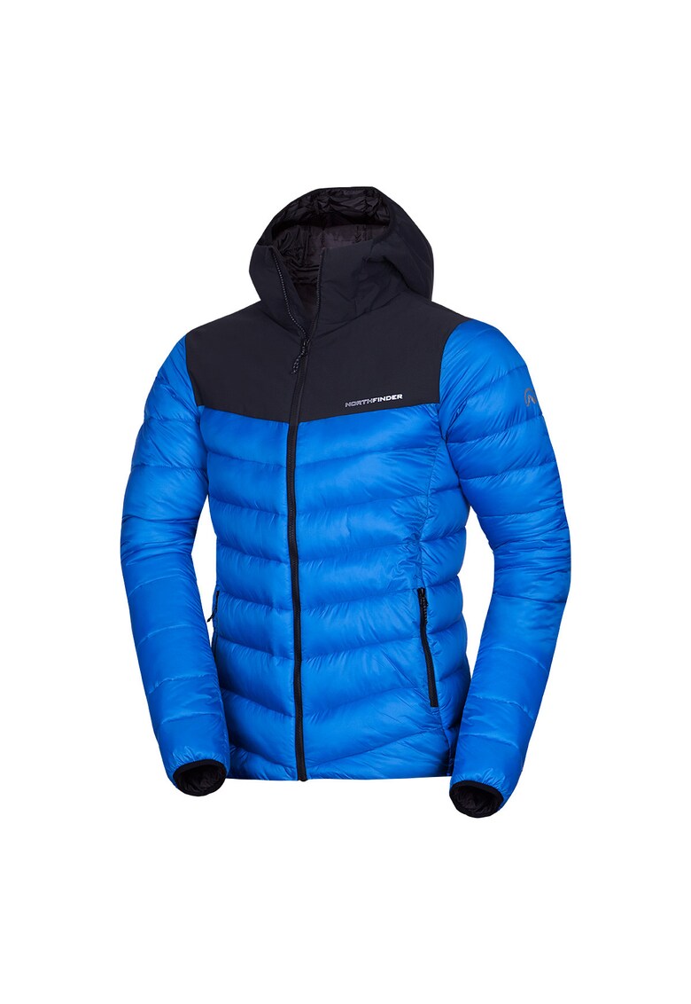 Jacheta outdoor izolatie termica 10K/10K barbati Federico - Negru/Albastru
