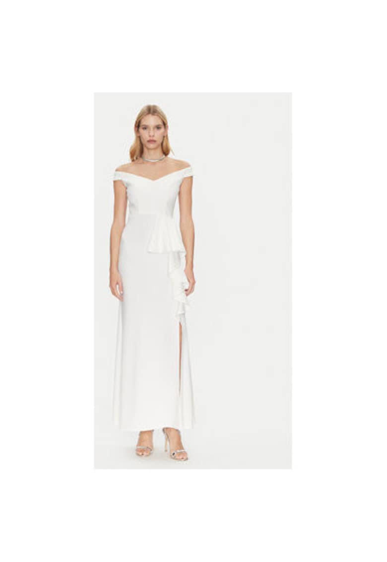 Rochie dama - 305264916 - Poliester - Alb - Alb