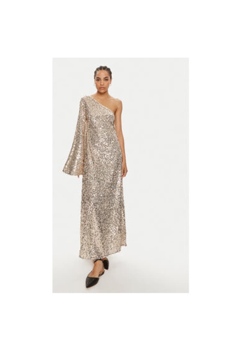 Rochie dama -  304471414 - Poliester reciclat - Auriu