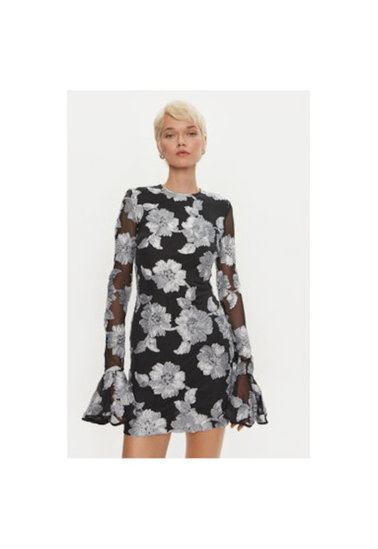 Rochie dama - 304472602 - Poliester recliclat - Negru