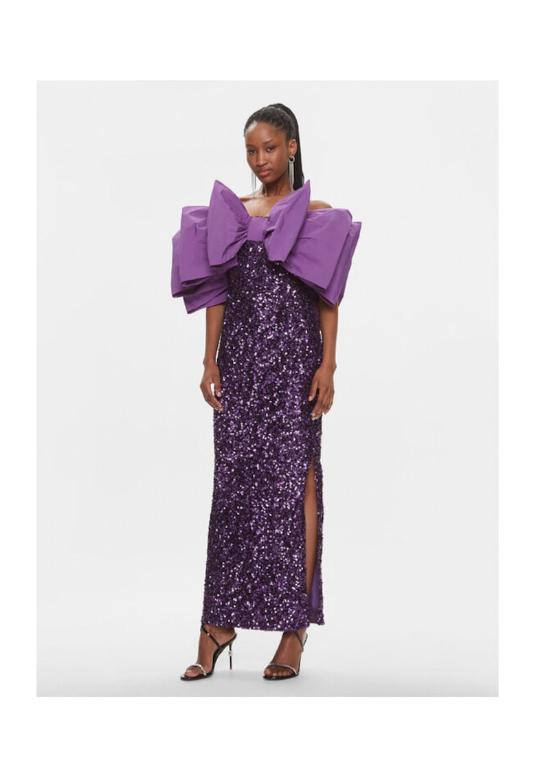 Rochie dama - 303546816 - Poliester recliclat - Violet - Violet