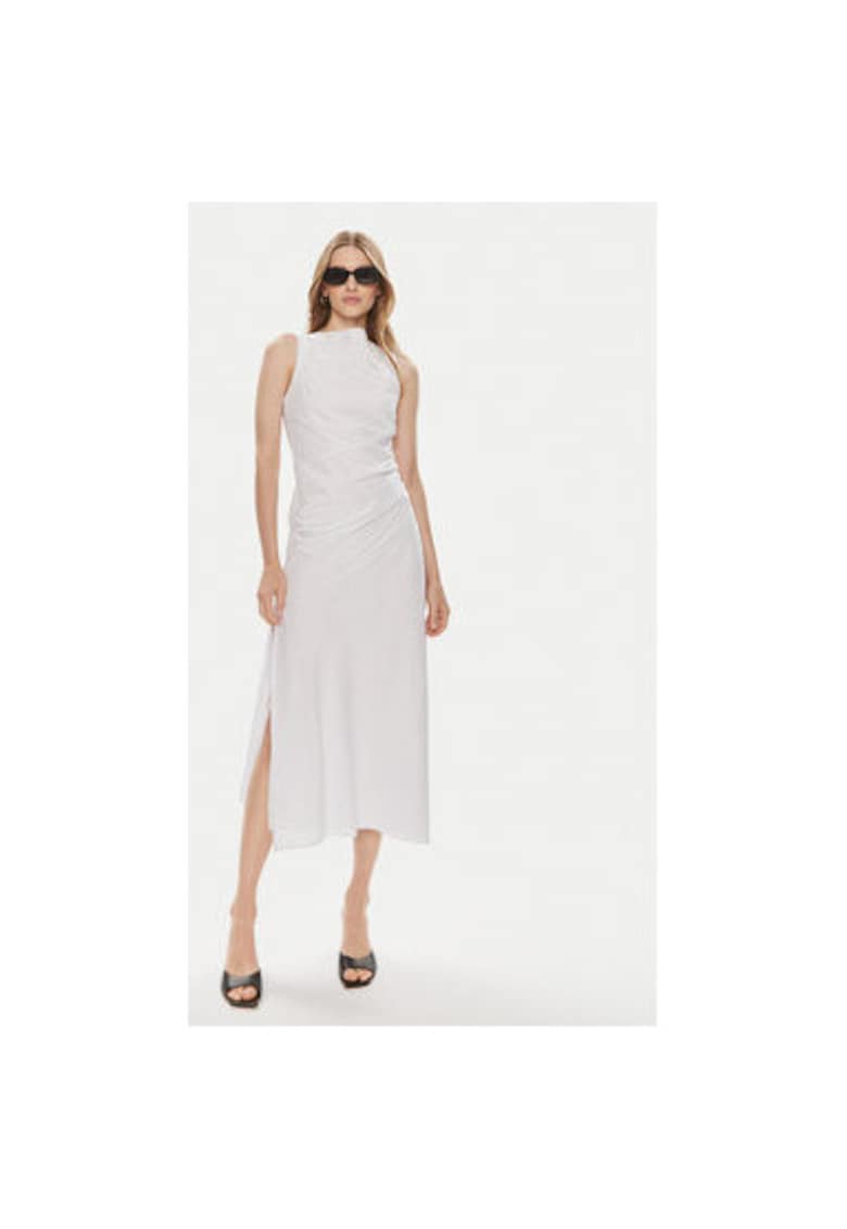 Rochie dama -  303647445 - Bumbac organic - Alb