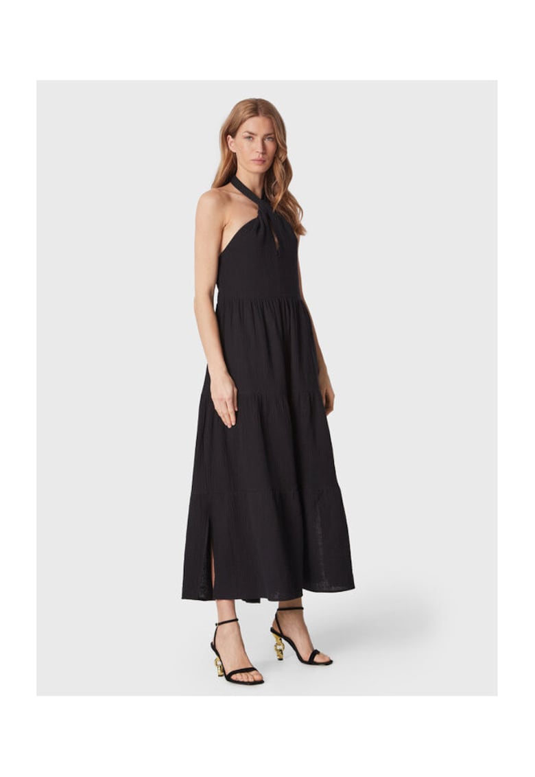 Rochie dama - 301895701 - Bumbac - Negru - Negru