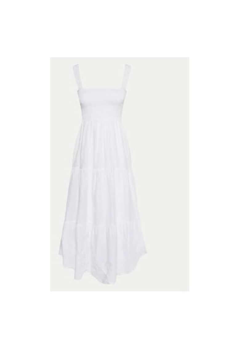 Rochie dama - 303653811 - Bumbac - Alb Rochie dama - 303653811 - Bumbac - Alb