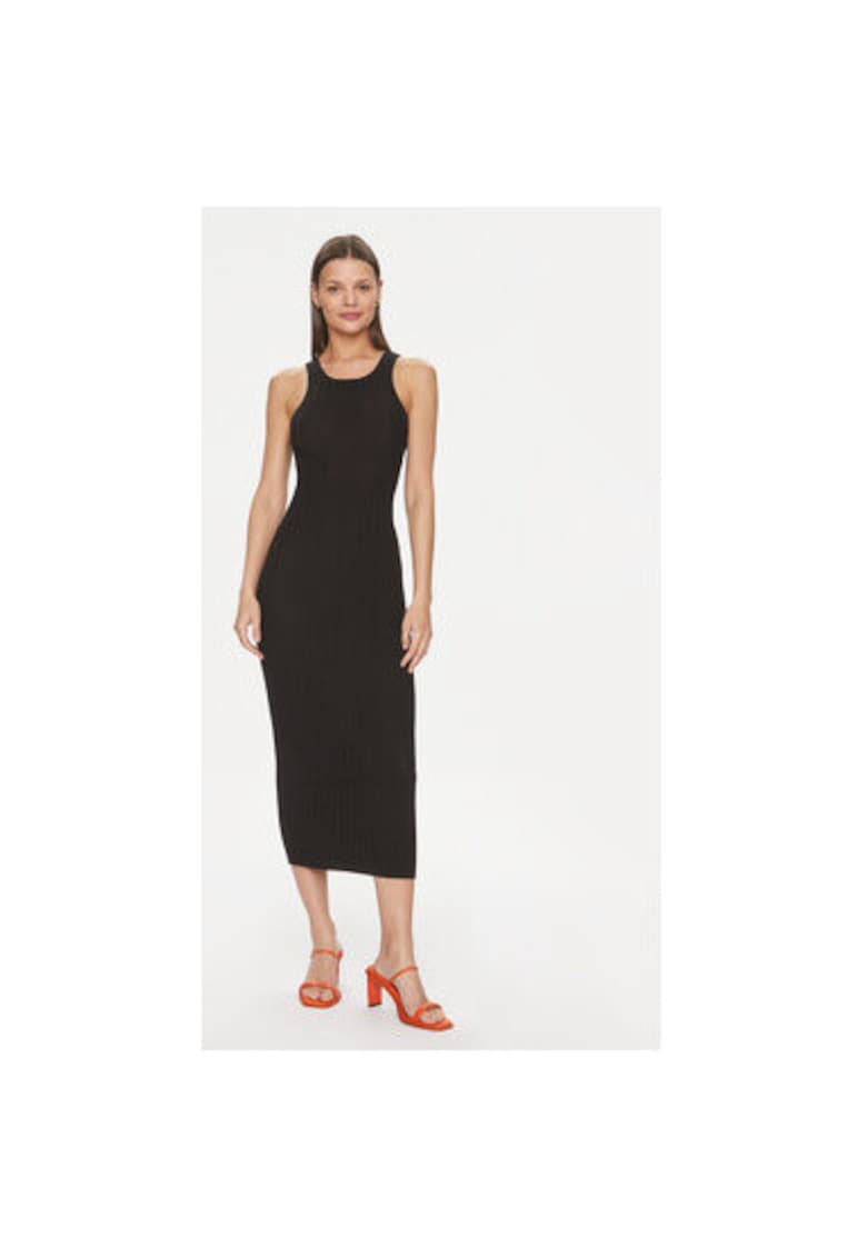 Rochie dama -  303614140 - Viscoza/Nylon - XS INTL - Negru