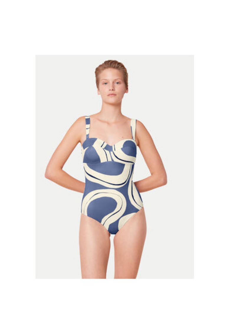 Costum de baie dama - 303574291 - Albastru