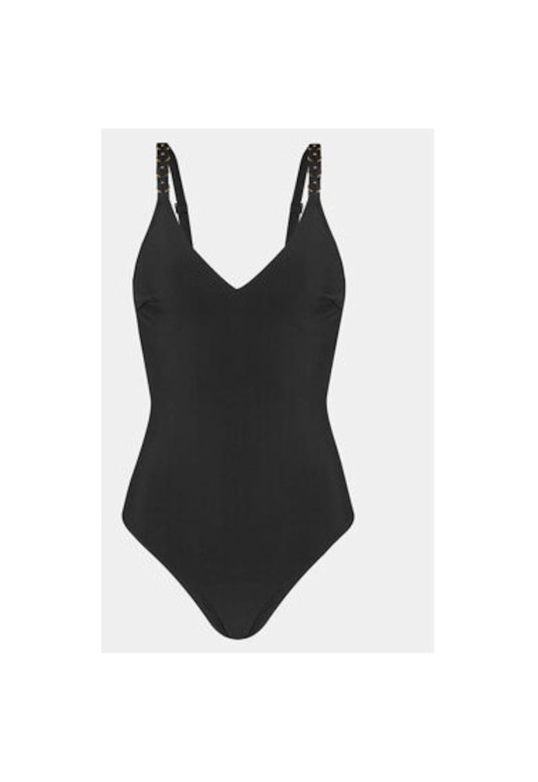 Costum de baie dama - 303562090 - Poliamida/Elastan - Negru - Negru