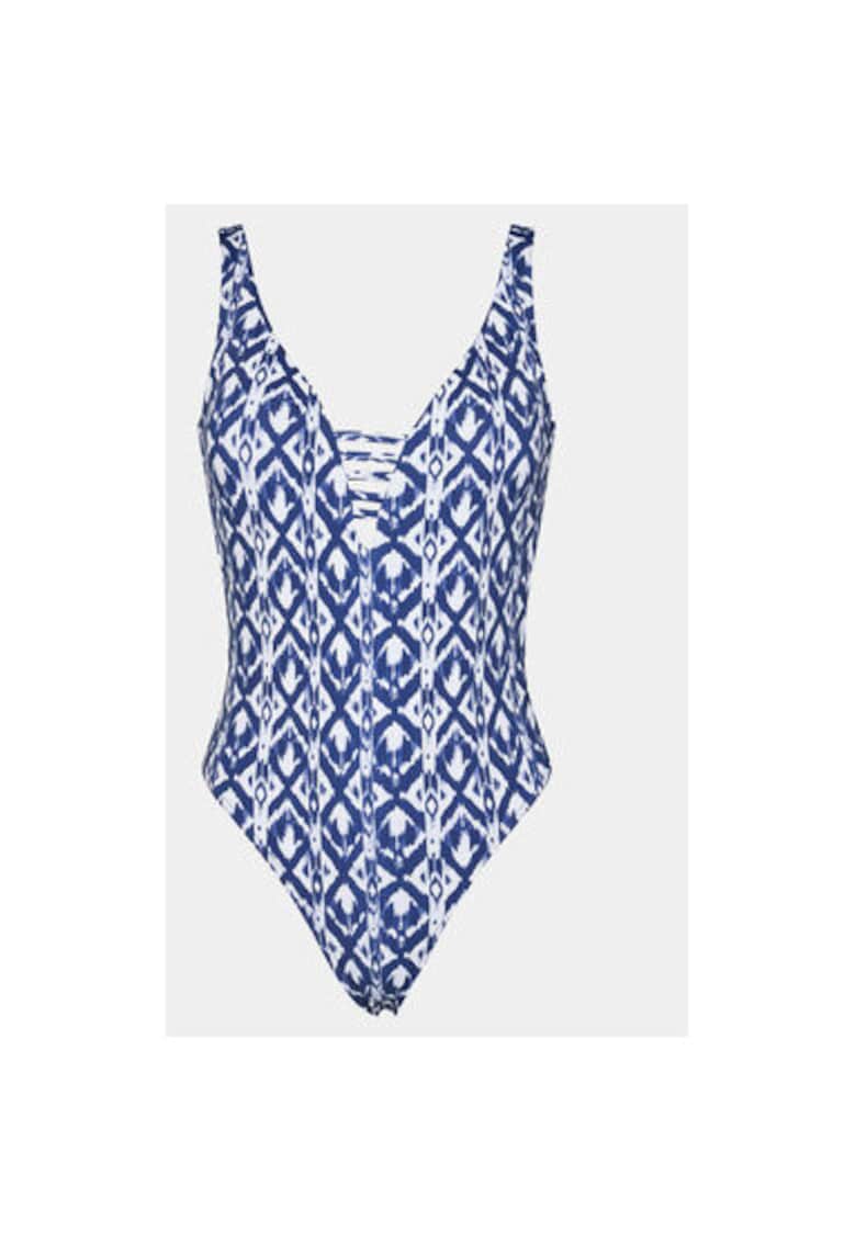 Costum de baie dama - 303570897 - Poliamida/Elastan - Albastru Costum de baie dama - 303570897 - Poliamida/Elastan - Albastru