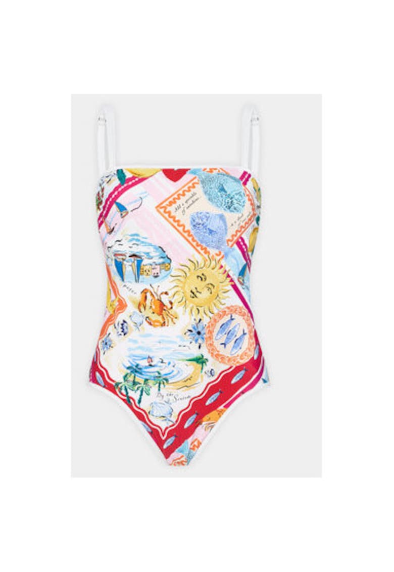 Costum de baie dama - 303653378 - Nylon/Elastan - Multicolor