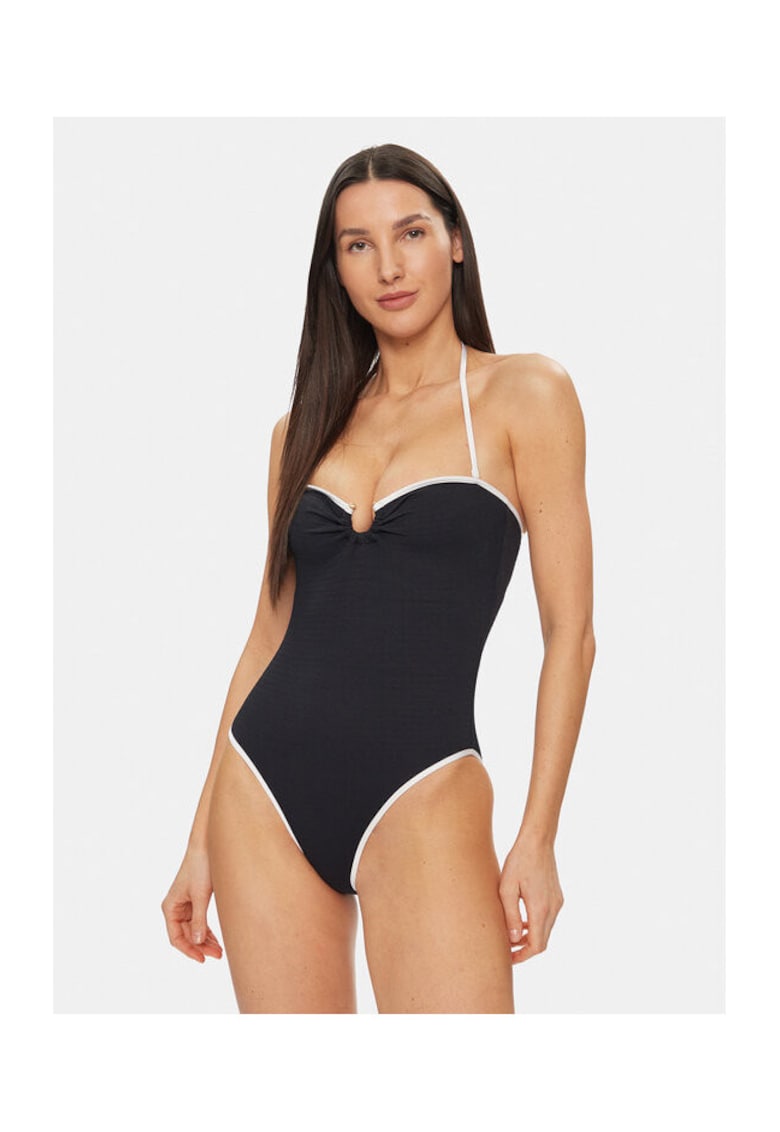 Costum de baie dama - 303652814 - Nylon/Elastan - Negru - Negru