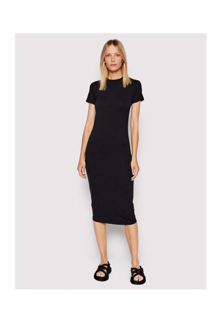 Rochie dama - 301341864 - Viscoza - Negru - Negru