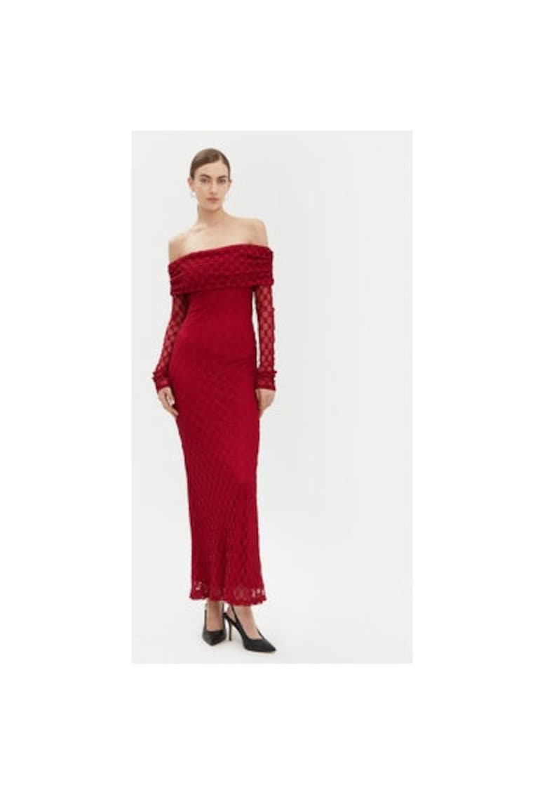 Rochie dama -  304921551 - Poliamida/Bumbac/Elastan - Negru