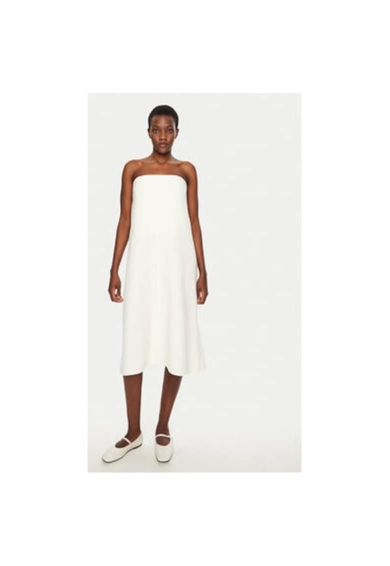 Rochie dama - 304944314 - Poliester/Viscoza - Alb Rochie dama - 304944314 - Poliester/Viscoza - Alb