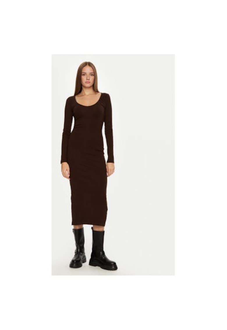 Rochie dama - 304576751 - Bumbac - Maro Rochie dama - 304576751 - Bumbac - Maro