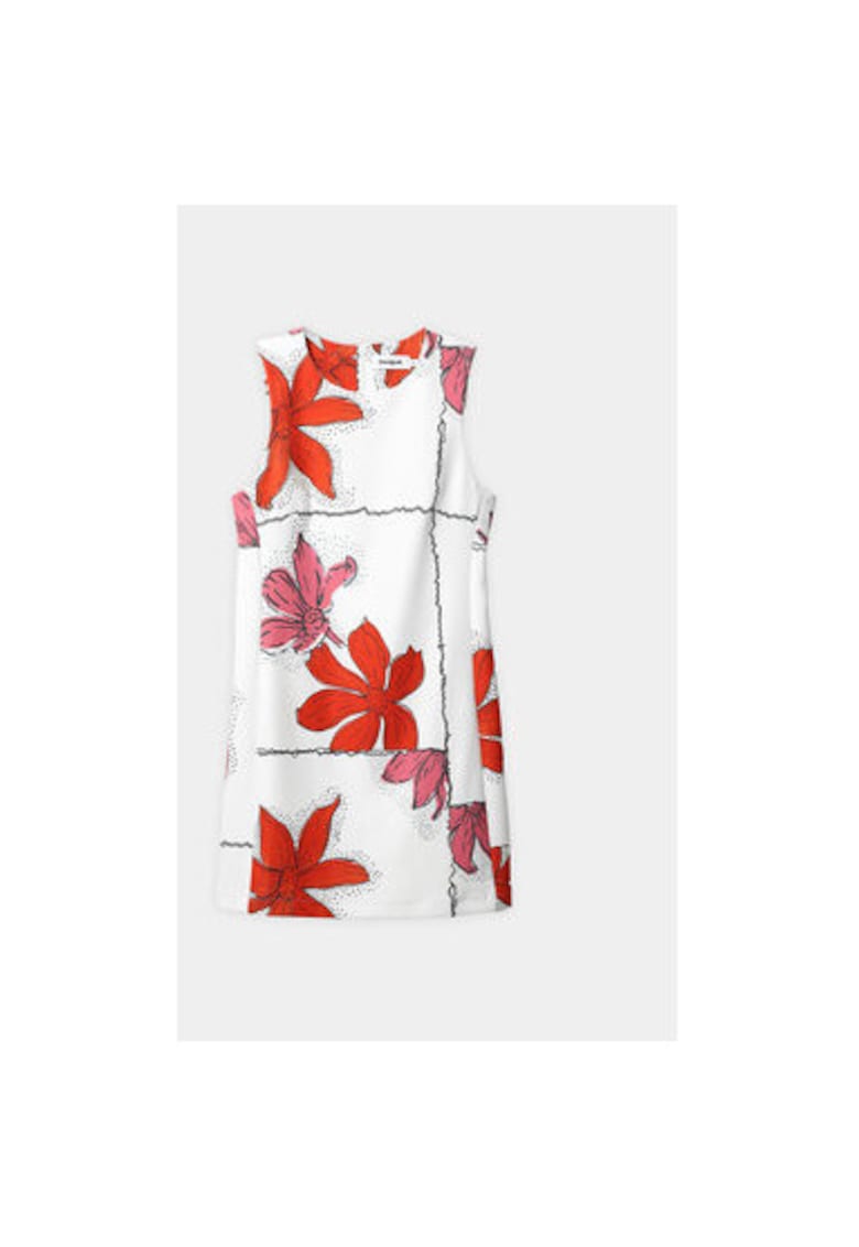 Rochie dama - 303776831 - Poliester - Alb - Alb