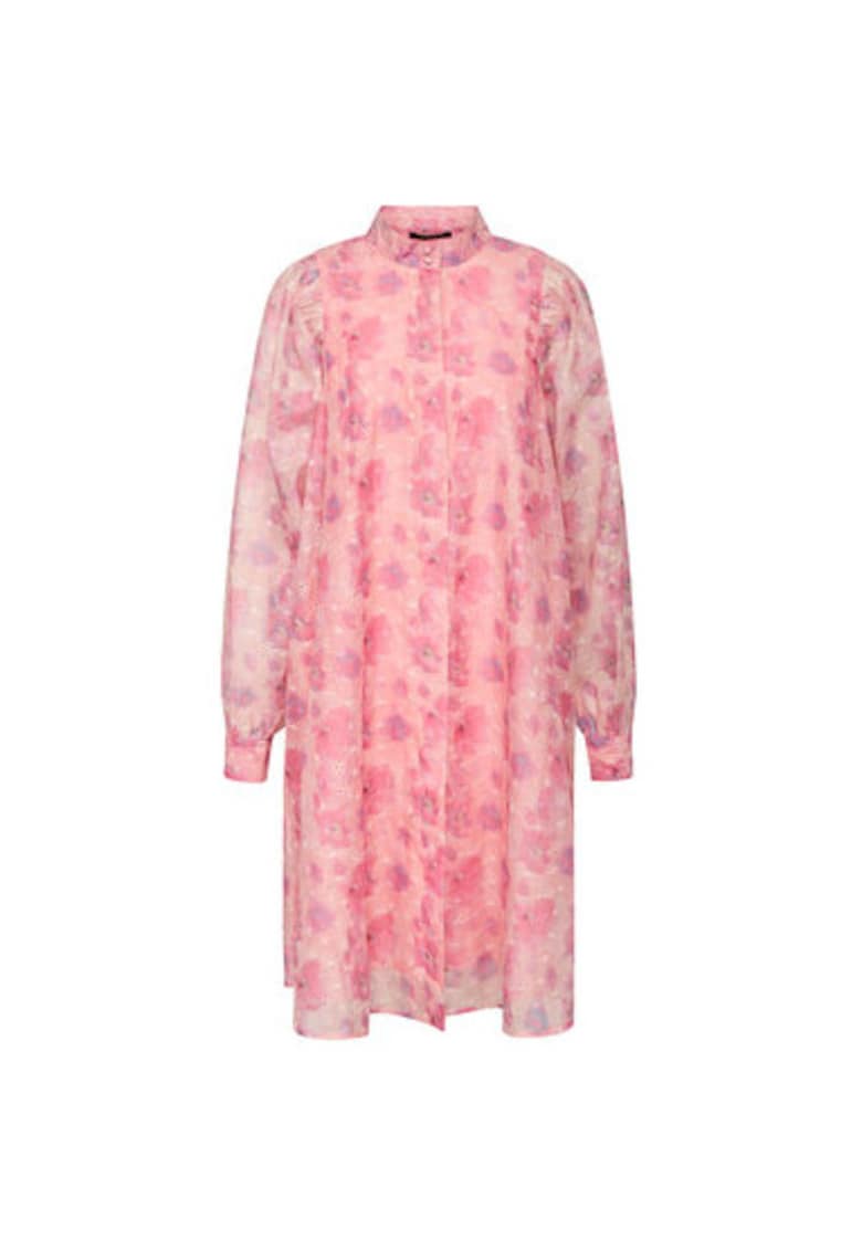 Rochie dama - 301666851 - Poliester - Roz