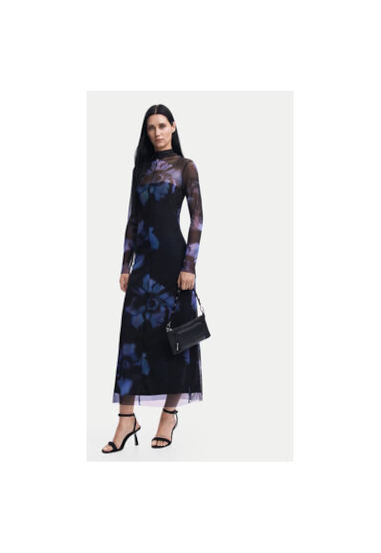 Rochie dama -  304478673 - Poliester - Albastru