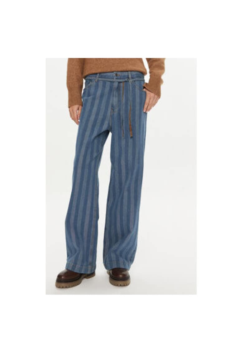 Blugi dama -  304750021 - Bumbac - Albastru Blugi dama -  304750021 - Bumbac - Albastru