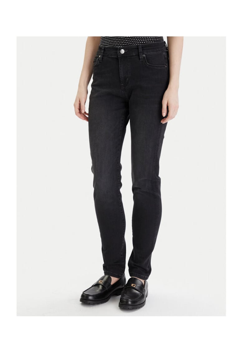 Blugi dama - 209056273 - Bumbac/Poliester - Negru - Negru