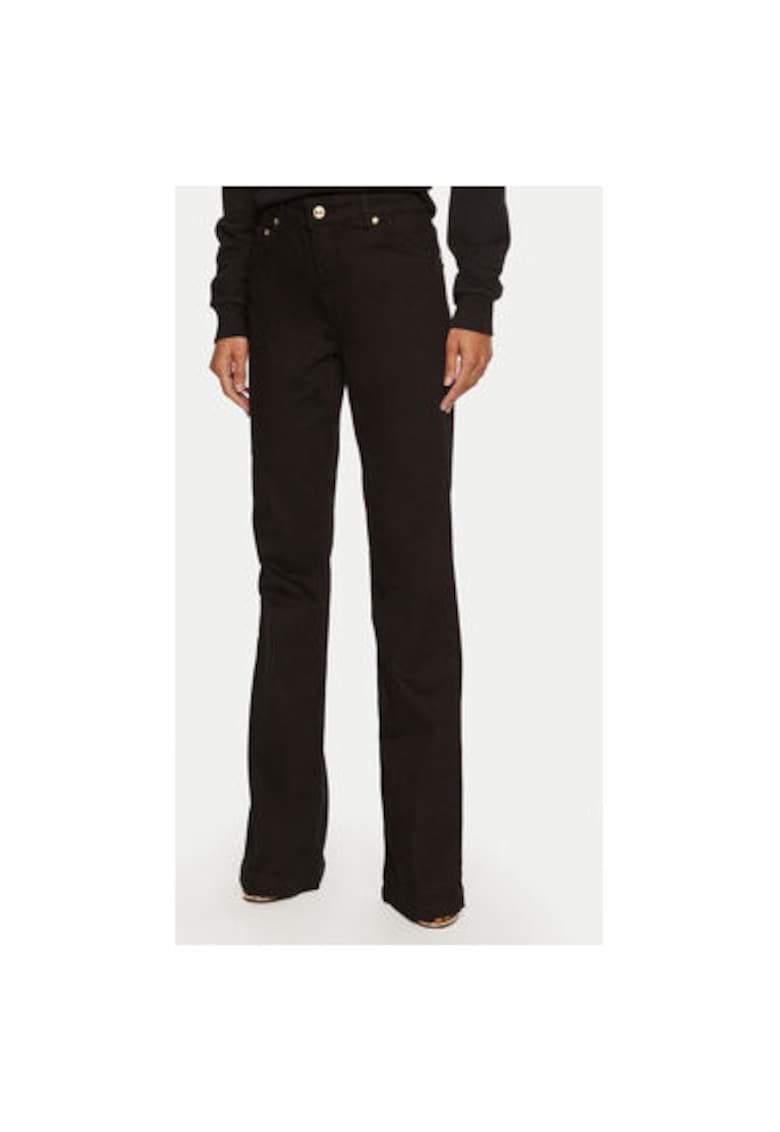 Blugi dama - 304381409 - Bumbac - Negru - Negru