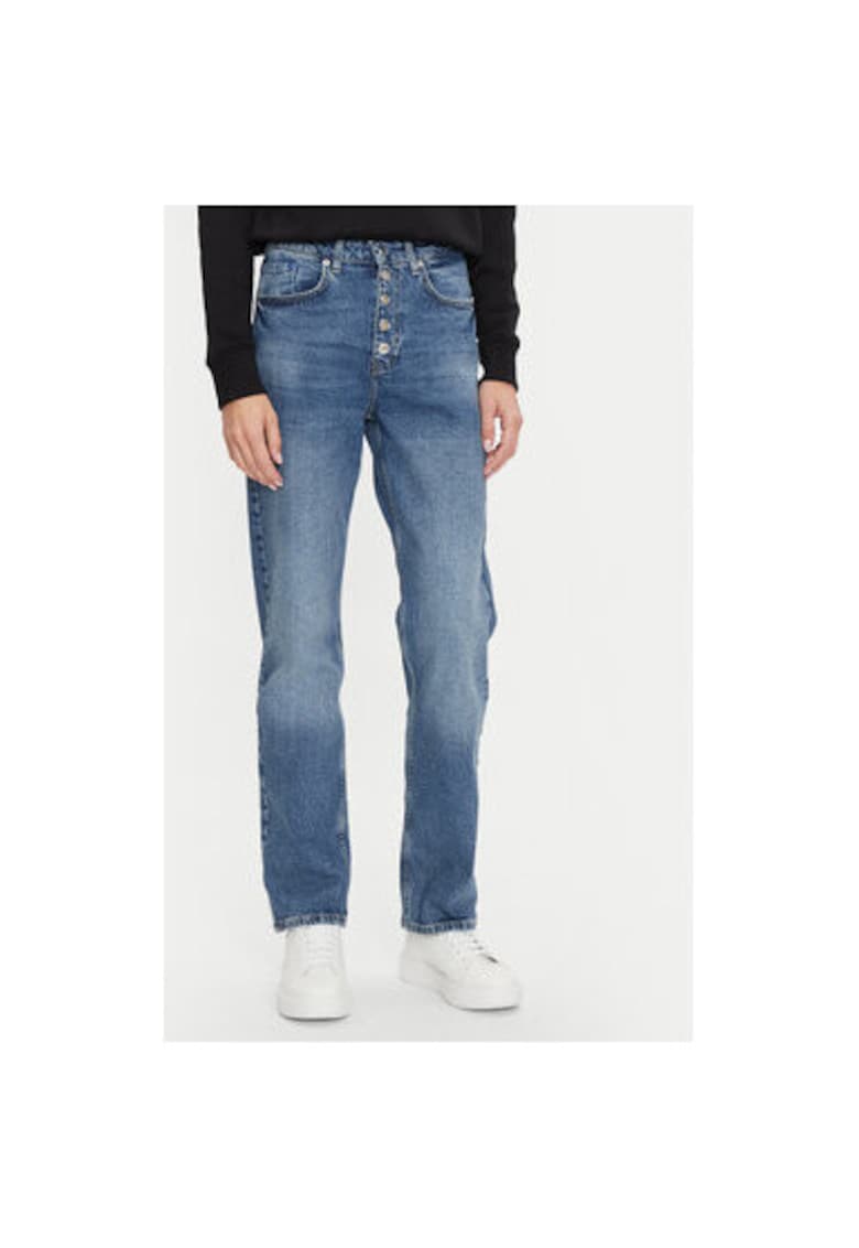 Blugi dama - 304176043 - Bumbac - Albastru