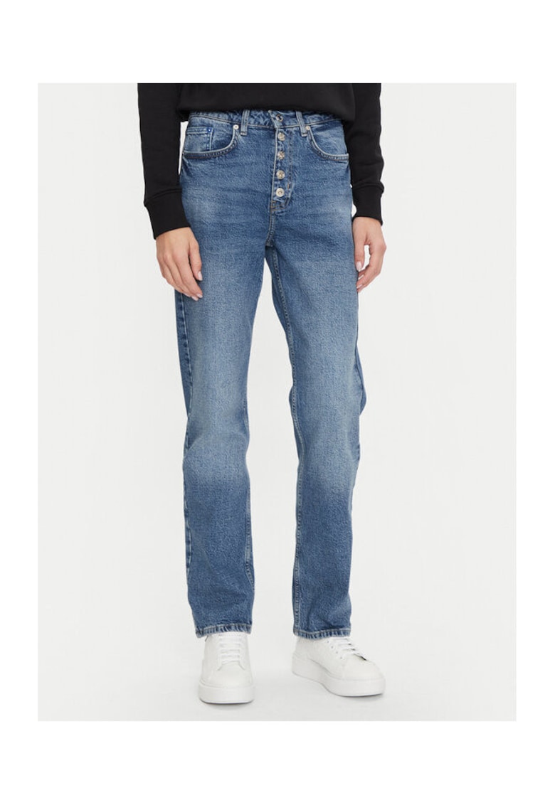 Blugi dama - 304176043 - Bumbac - Albastru