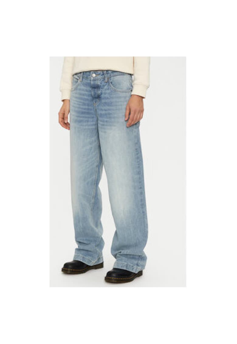 Blugi dama - 304998553 - Bumbac - Albastru Blugi dama - 304998553 - Bumbac - Albastru