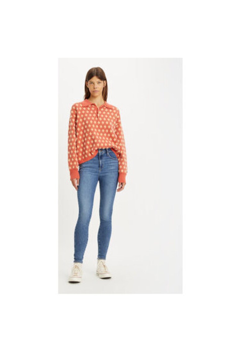 Blugi dama - 301835363 - Bumbac/Lyocell - Albastru - Albastru