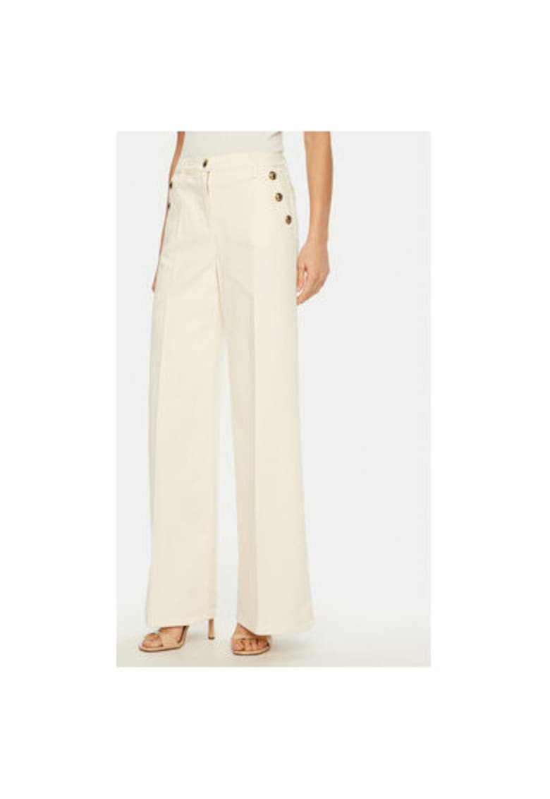 Blugi dama - 304968358 - Bumbac - Bej - Bej