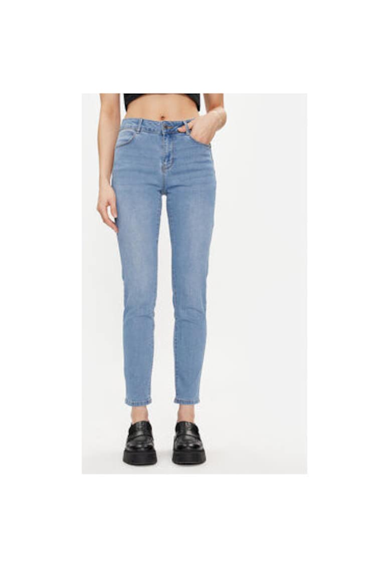 Blugi dama - 303918569 - Bumbac/Poliester - Albastru - Albastru