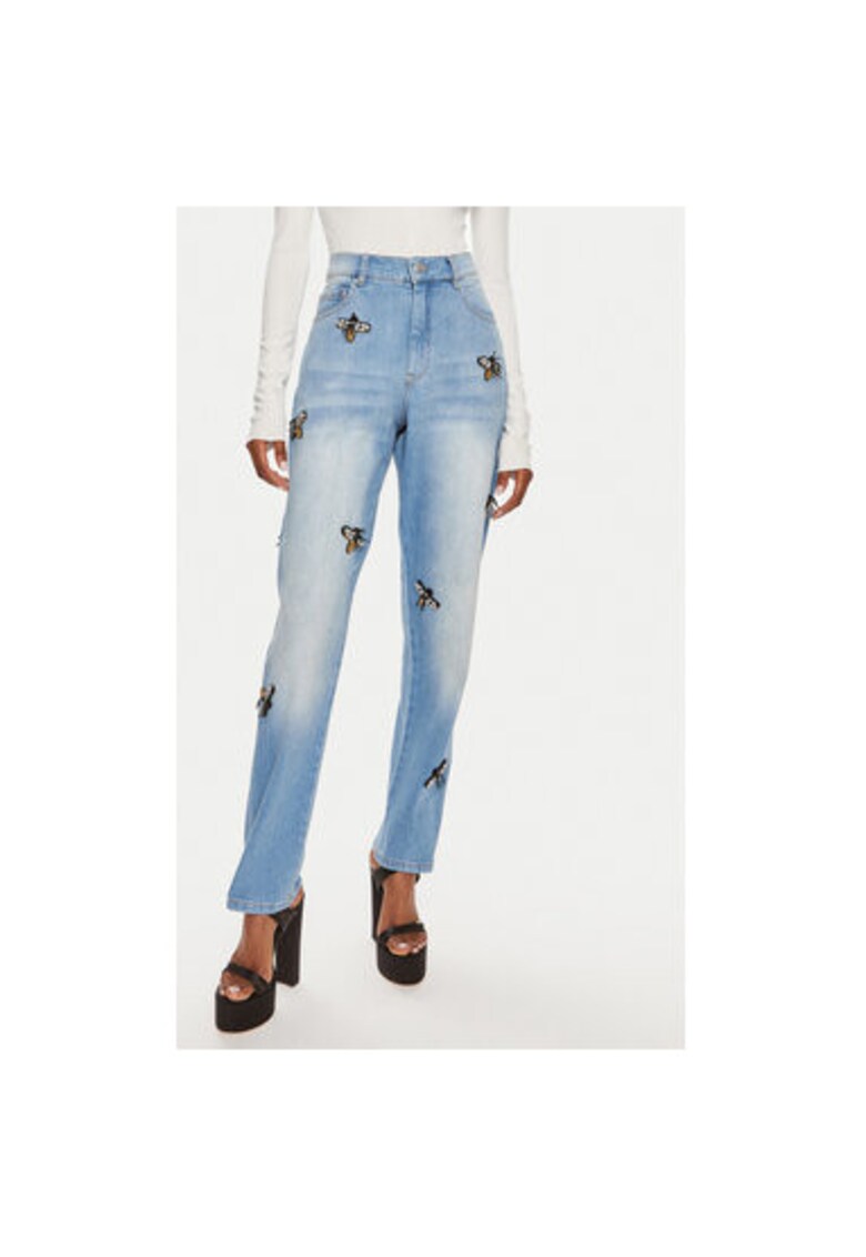 Blugi dama -  304000409 - Bumbac organic - Albastru